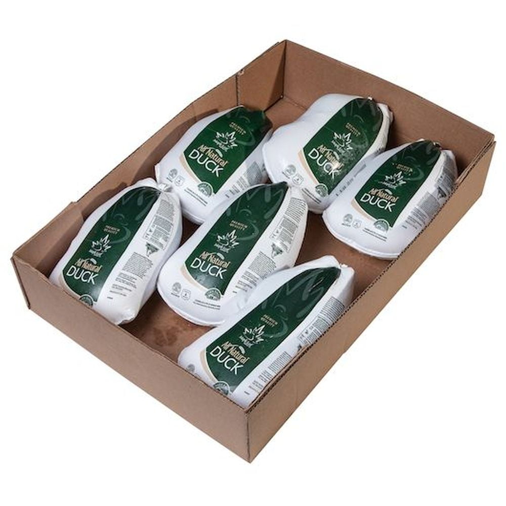 Maple Leaf All Natural Small Whole Duck, 3 to 4.25 Pound -- 6 per case