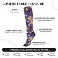 thumbnail image 3 of Lsque Bowling Game Pattern Sport Compression Socks for Men & Women 15-20 mmHg Knee High Nurse Pregnant Running Medical and Travel Athletic, 3 of 6