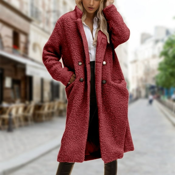 Women's Warm Winter Coat With Collar Long Sleeve Flannel Lined Anorak Ice Suit plus Size Jacket Rain Coats for plus Size Women Womens Long Winter Coats with Hood Women Vest plus plus Size Sweaters for