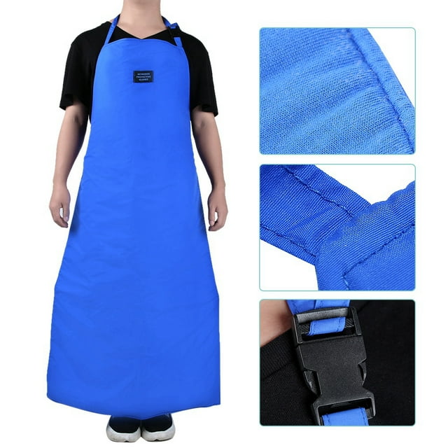 Nitrogen Protective Apron, Cryogenic Apron, Insulating Blue Breathable Aerospace For Refrigerating Room Industrial