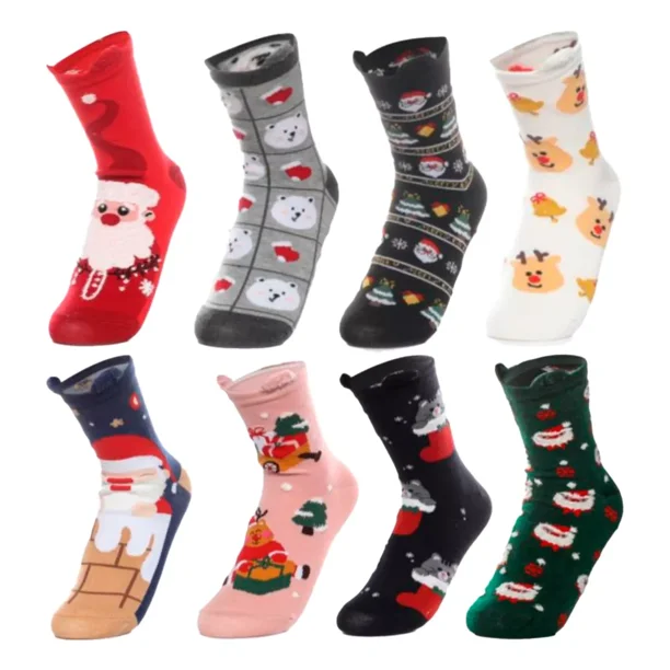 Calcetas Navideñas Damas Por Mayoreo 100 Pares | Walmart en línea