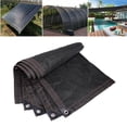 thumbnail image 3 of Red de protección solar Negra Sombra de protección solar tela de protección contra los UV red para plantas de flores de jardín para invernadero Los 3x6m Baoblaze cubierta de sombra, 3 of 8