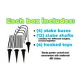thumbnail image 6 of Natures Shepherds Hooks – 4 Adjustable Outdoor Poles for Bird Feeders, Lanterns & Plants, 6 of 6