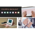 thumbnail image 4 of iPad Keyboard Case for 10.9" Air 5th Gen 2022/Air 4th Gen 2020,  Pro 11" 1st Gen 2018/2nd Gen 2020/3rd Gen 2021,Wireless BT Backlit Keyboard Auto Sleep-Wake Function,Built-in Pencil Holder (Rose Gold), 4 of 13