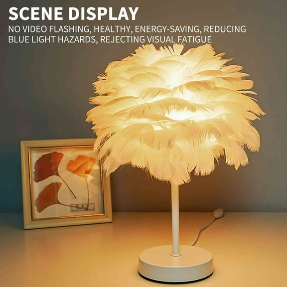 AZXY Table Lamp,Decorative Night Lights,Corded Electric Table Lamps for Bedroom,Contemporary Table Lamp for Home Desk