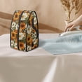 thumbnail image 3 of HELLHERO Retro Autumn Floral Bouquets Iron Storage Pouch Lightweight Travel Bag Travel Steam Iron Case Garment Steamer Box Travel Steamer Holder, Case Only, 3 of 6