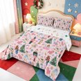 thumbnail image 2 of Manfei Festive Christmas Tree King Size Comforter Sets,Merry Xmas Comforters King Size,Xmas Reversible,3pcs,1 Comforter and 2 Pillowcases, 2 of 7