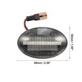 thumbnail image 3 of 1 Par Lateral Marcador Luces Giro Señal Luz 1385980 1418382 Transparente, 3 of 6
