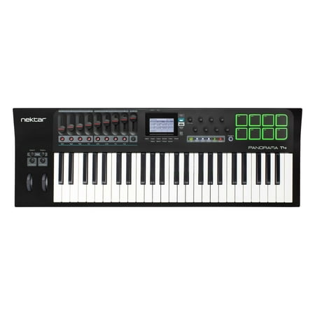 Nektar Panorama T4 49-Key Advanced MIDI Daw Keyboard (Best Daw For Midi)