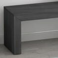 thumbnail image 2 of Noble House Maiya Farmhouse Acacia Wood Dining Bench, Black, 2 of 10