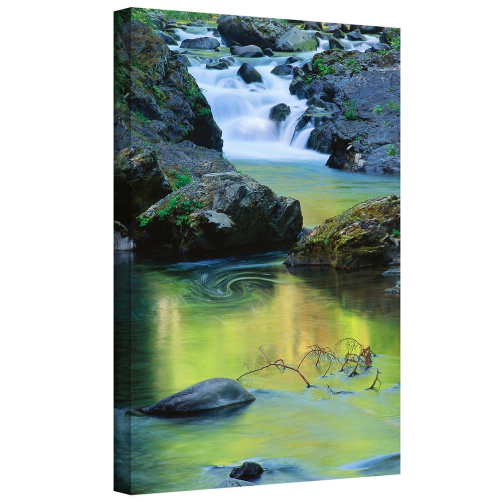 Dean Uhlinger "Sol Duc River Reflections" Gallery-Wrapped Canvas