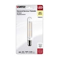 thumbnail image 2 of 4W T6.5 LED Clear Bayonet Double Contact Base 3000K 400 Lumens 120v, 2 of 4
