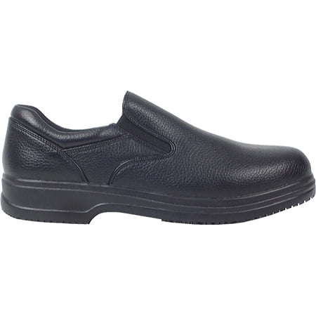 

Deer Stags Men s Manager Slip On Memory Foam Slip Resistant Oil Resistant Non Marking Comfort Dress Work Shoes (Wide Available)