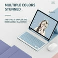 WAILIQIAO Case With Keyboard + Mouse For iPad Pro 13 Inch M4 2024