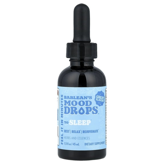 Barlean's Mood Drops™, To Sleep, 1.5 fl oz (45 ml)