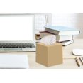 thumbnail image 6 of DWËLLZA HOME Square Beige Plastic Tissue Box Cover Set of 2, 6 of 7
