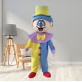 thumbnail image 4 of Disfraz de mascota Joker, disfraz de mascota payaso Pipo, disfraz de mascota, personaje, actor que camina, traje de juego de cosplay, atuendo para fiesta de Halloween, 4 of 5