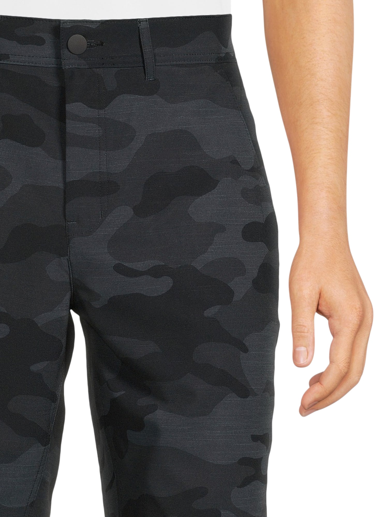 George Men's and Big Men's Flat Front Shorts, 9" Inseam, Sizes 30-46