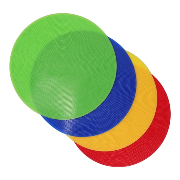 Worgeous 4 Pcs Bright Sport Football Tennis Logo Pad 23.00X23.00X0.20CM