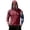 Hot Pink, variant on Upf 50+ Sun Protection Hoodie for Men with Face Mask Long Sleeve Hooded Swimming Shirt UV Lightweight Rash Guard