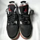 thumbnail image 4 of Ni - ke Size 12 - Ni - ke AirJordan 4 Retro OG Bred 2019 Men's Shoes, 4 of 5