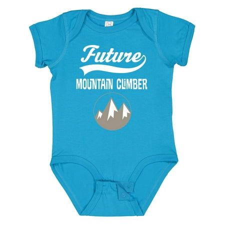 

Inktastic Future Mountain Climber Hiking Gift Baby Boy or Baby Girl Bodysuit