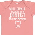 thumbnail image 4 of Inktastic Future Dentist Like Mommy Boys or Girls Baby Bodysuit, 4 of 5
