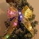 thumbnail image 3 of FloreceBien Luces de Cinta de Navidad, Luces de Cinta de Plata de árbol Lazos de Cinta de Alambre de Cobre Luces de Cuerdas de Hadas, 3 of 5