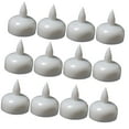 thumbnail image 4 of EeaseCA 12PCS LED Floating Candle Lamp Waterproof Floating Candle Light Spa Bathtub Decorative Candle Lamp (Cold White Flashing), 4 of 7