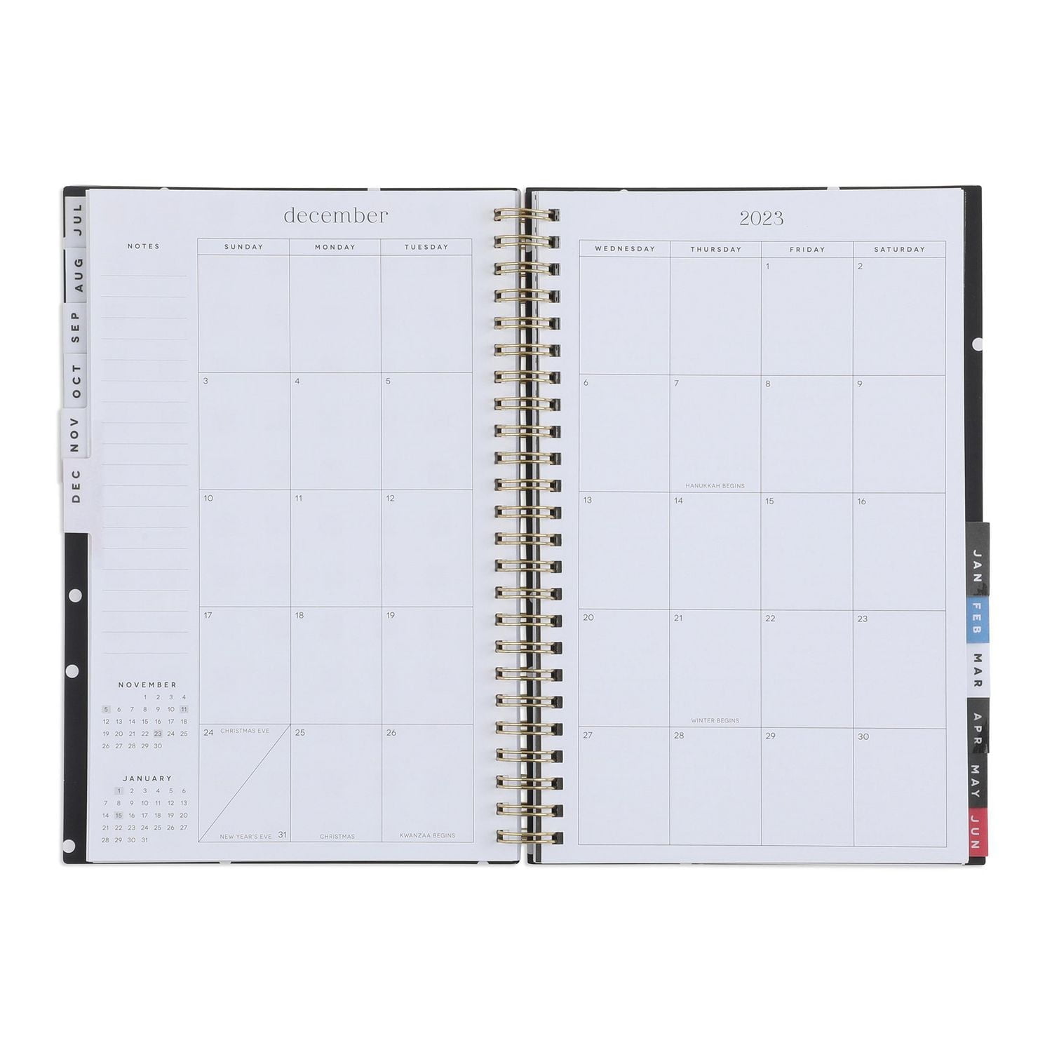 Organized par Happy Planner, 13,8 cm x 21 cm, de juillet 2023 à juin 2024, Soyez la meilleure version de vous-même