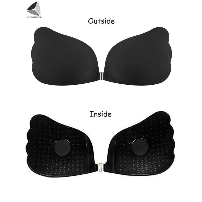 PULLIMORE Women Self Adhesive Invisible Bras Butterfly Wings