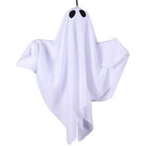 1 Pack Halloween Decorations Outdoor,Light Up Ghost Outdoor Decorations Indoor LED String Lights,Halloween Decorations Ghost Outside Decor for Yards Porches Gardens Lawn Party(White)