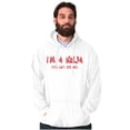 thumbnail image 3 of Im a Ninja You Cant See Me Fighter Hoodie Hooded Sweatshirt Men Brisco Brands M, 3 of 5