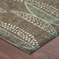 thumbnail image 3 of Addison Rugs Chantille Indoor/Outdoor Transitional Casual Brown Machine Washable Round Rug, 8' x 8', 3 of 7
