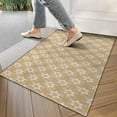 thumbnail image 4 of Golden Christmas Pattern Door Rugs,Washable Non Slip Door Mats Indoor,Decorative Door Mats,Entry Mat Indoor for Entrance,Bedroom,Kitchen,Bathroom,17"x30", 4 of 6