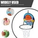 thumbnail image 5 of KAKOWELY 1 juego de aro de baloncesto para interiores, tablero de dardos de doble cara., 5 of 5