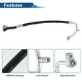 thumbnail image 4 of Manguera de Refrigerante de A/C para Toyota Highlander 2008-2013 Línea de Manguera de Presión No. 887030E050 Caucho Hierro, 4 of 6