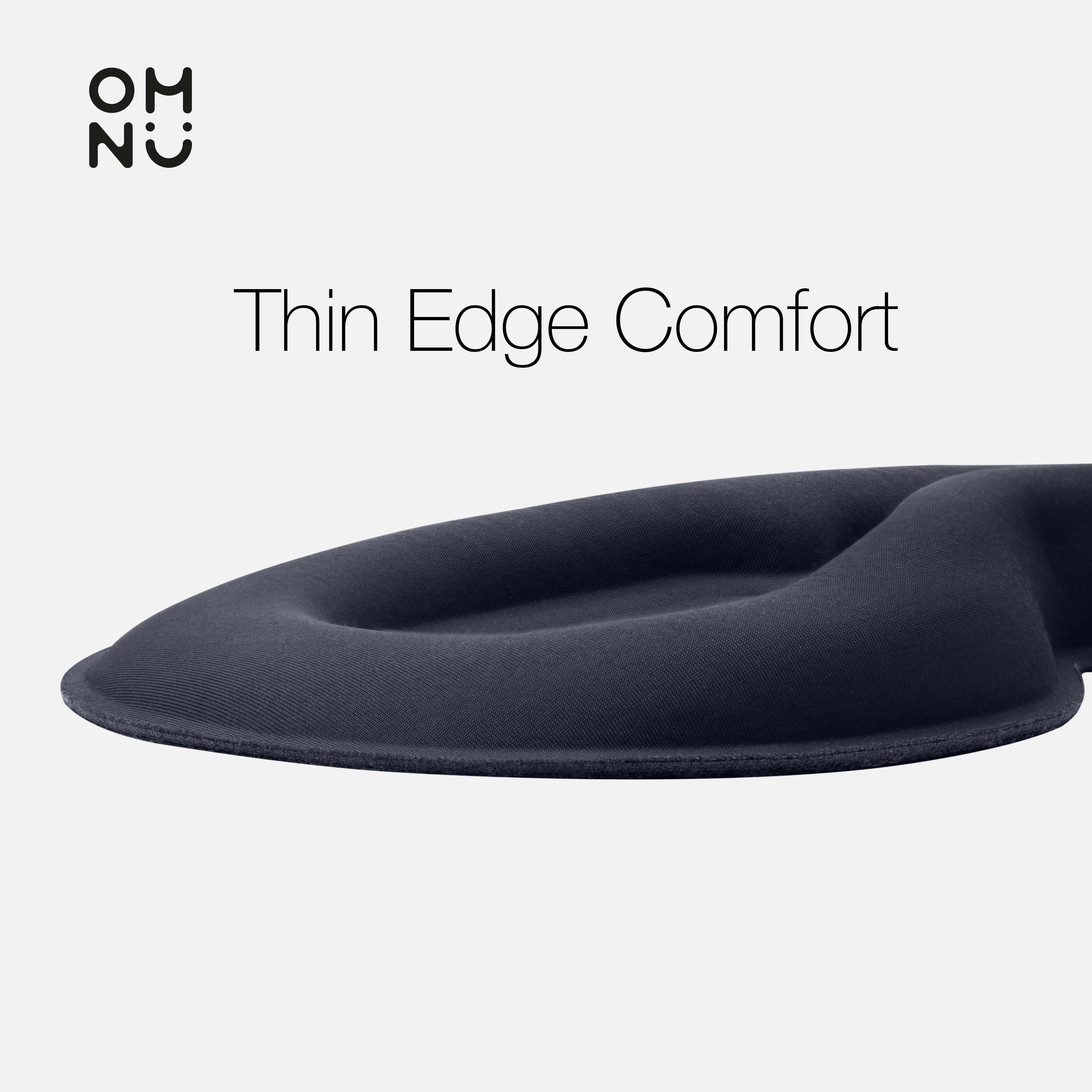 OMNU Bluetooth Sleep Mask Headphones, Ventilated, Complete Blackout