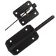thumbnail image 1 of FOMIYES 1Jgo Pestillo De Automática Para Puertas De Madera O Metal Negro Seguro Y Sin Deformación, 1 of 8