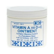 A & D Ointment 13 Oz. Jar Medicinal Scent Ointment, Gentell # GEN-23450C