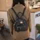 thumbnail image 3 of Mochila Monedero Casual para Mujer Correa Ajustable Bolso Escolar Cuero PU, 3 of 9