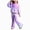 A248-Light Purple, variant on XZNPDUCQ 7-8 Years Girls Outfits Toddler Girls Fall Winter Clothes Girls Long Sleeve Top Pants 2PCS Set A248-Dark Purple