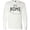 AA-White, variant on Inktastic It's Home- State of Nebraska Outline Distressed Text Long Sleeve T-Shirt