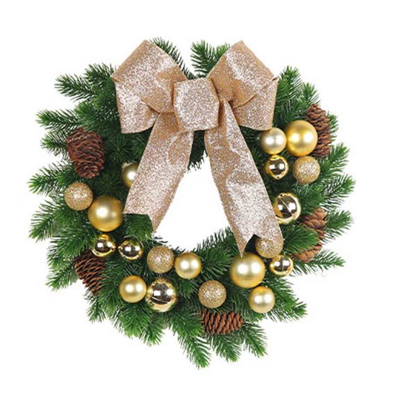Christmas Wreaths for Front Door,Fireplace Christmas Decorations Christmas Wreath Metal Large Bow Christmas Decorations Christmas Decorations Indoor,Front Door Christmas Decorations