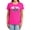 Hot Pink, variant on Superman Welsh Shield Women's T Shirt, Hot Pink, Large