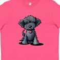 thumbnail image 4 of Inktastic Black Doodle Puppy Youth T-Shirt, 4 of 5