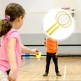 thumbnail image 1 of Phenofice 1 Set Sport Racket For Kids Yellow Plastic Hand Eye Coordination Training, 1 of 4
