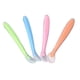 thumbnail image 1 of Cucharas De Alimentación De Entrenamiento, Cucharas De Silicona Para Bebés Que Se Pueden Limpiar, Ergonómico Suave De 4 Piezas De Tamaño Apropiado Para Exteriores Para, 1 of 7