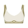 thumbnail image 5 of XUNKUSGA Bras for Women Anti-Sagging Women's Bras Comfortable No Underwire Seamless Bralettes for Women With Support Deep V Full Coverage Lightly Womens Bralettes, 5 of 5