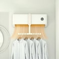 thumbnail image 5 of Portable Clothes Drying Rack, Foldable Hanging Design, ABS Material, Adjustable Length for Indoor Outdoor Use, Travel-friendly Laundry Drying Accessory, Space-saving Multifunctional Rack, 5 of 5
